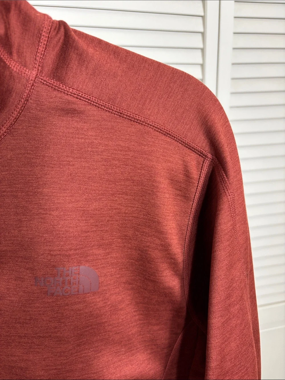 The North Face Men's Canyonlands Fleece Full-Zip Jacket in Rust XXL